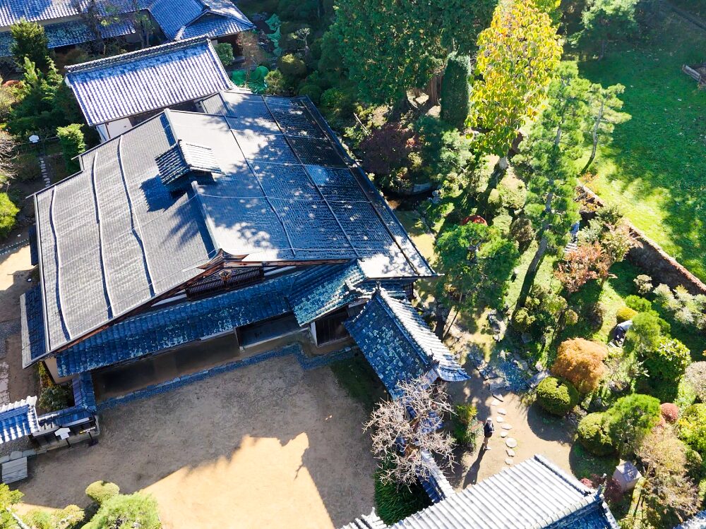 重要文化財：馬場家住宅の庭苑管理